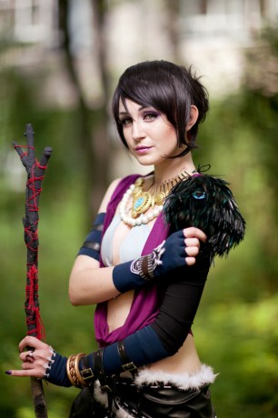 Morrigan from Dragon Age Cosplay by ~The-Kirana