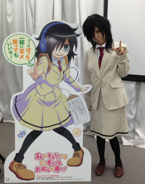 косплей фотография kuroki tomoko из аниме Не моя вина, что я не популярна! / WataMote by @watamote_PR